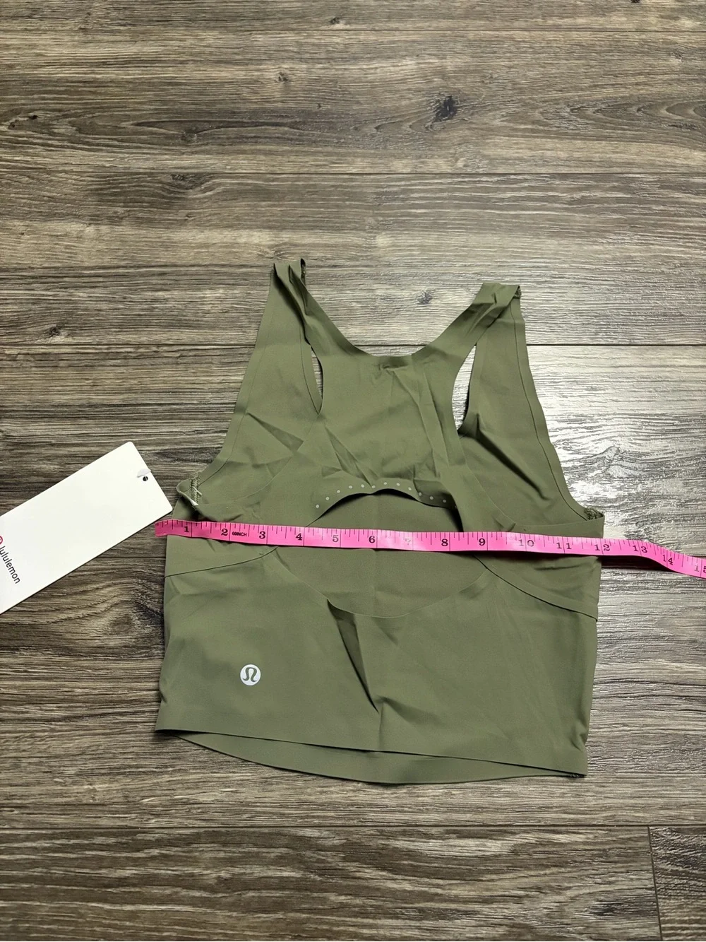 NWT Lululemon Fast and Free Tank Top *Light (Bay Leaf) Size XXS